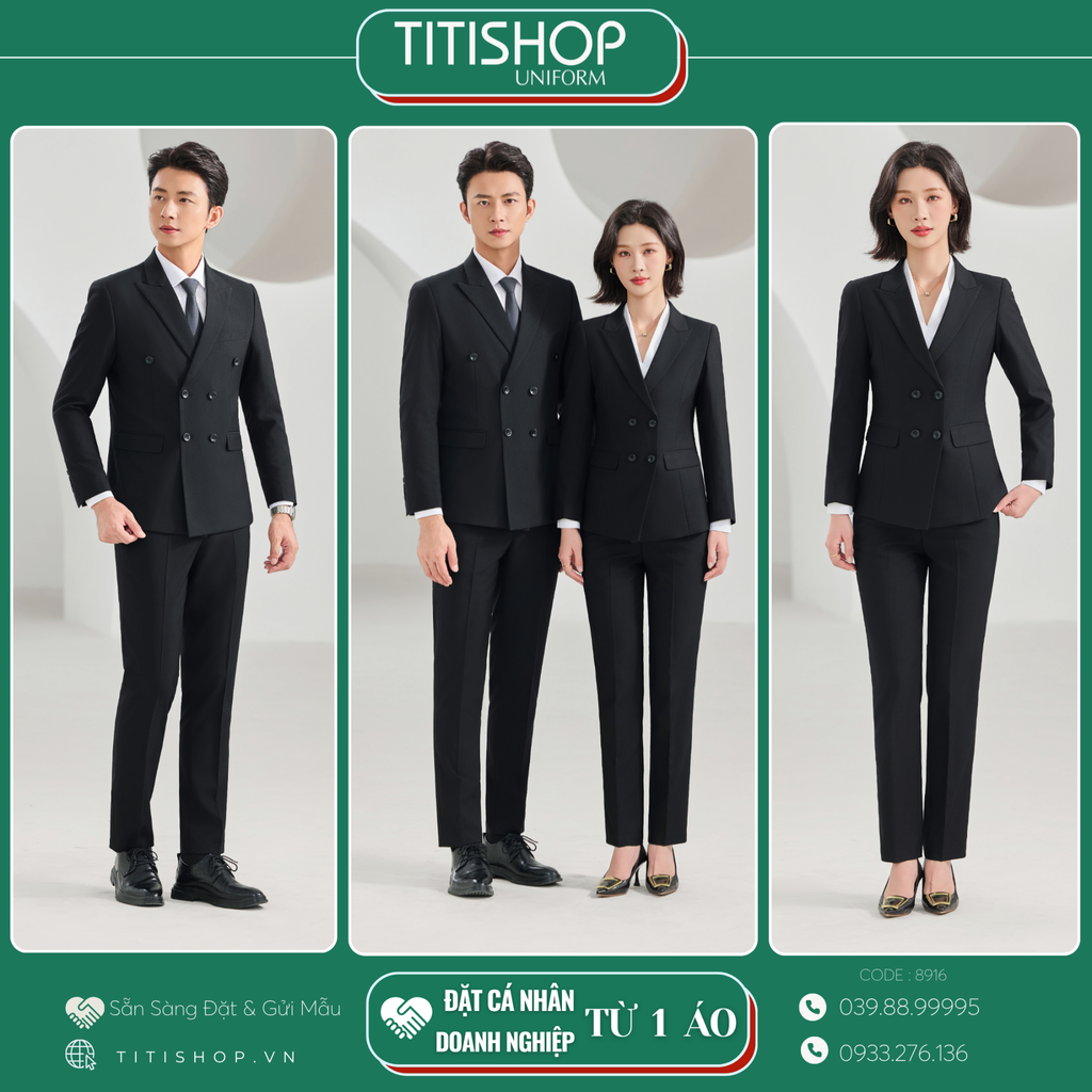 Đồng Phục Veston TITISHOP May Sẵn