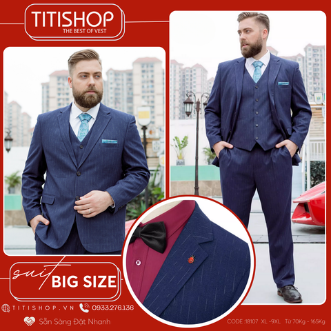 Suit Nam Big Size Titishop (L-12XL)