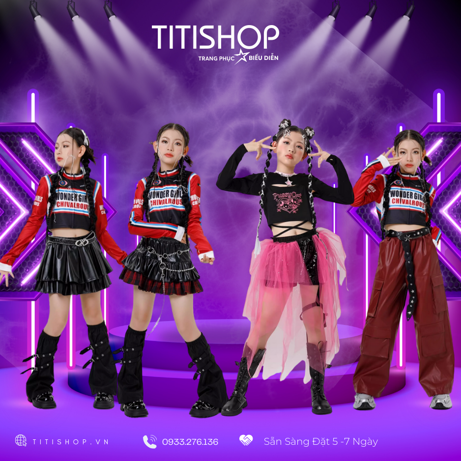 Sét Biểu Diễn Bé Gái Titishop ( Đặt 5-7 Ngày )