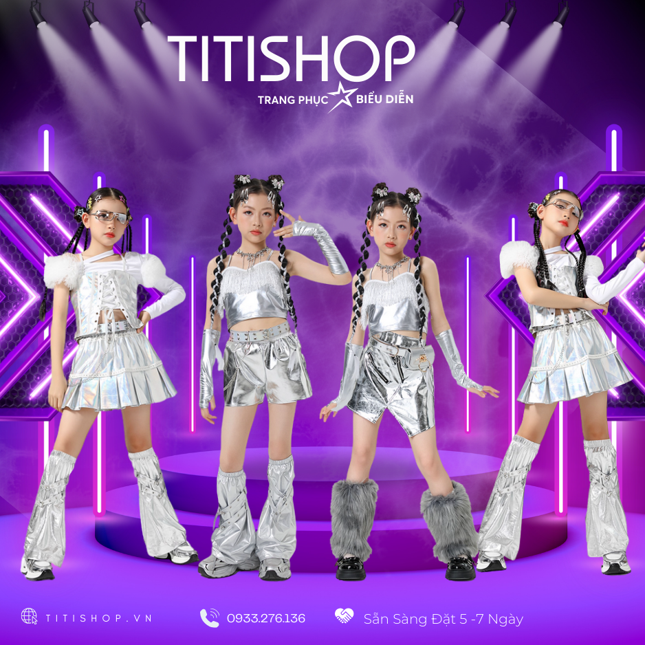 Sét Biểu Diễn Bé Gái Titishop ( Đặt 5-7 Ngày )