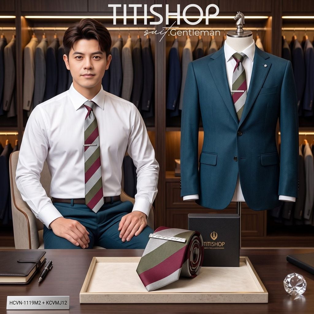 Bộ 2 Món Cavat & Kẹp Cavat TITISHOP - 165