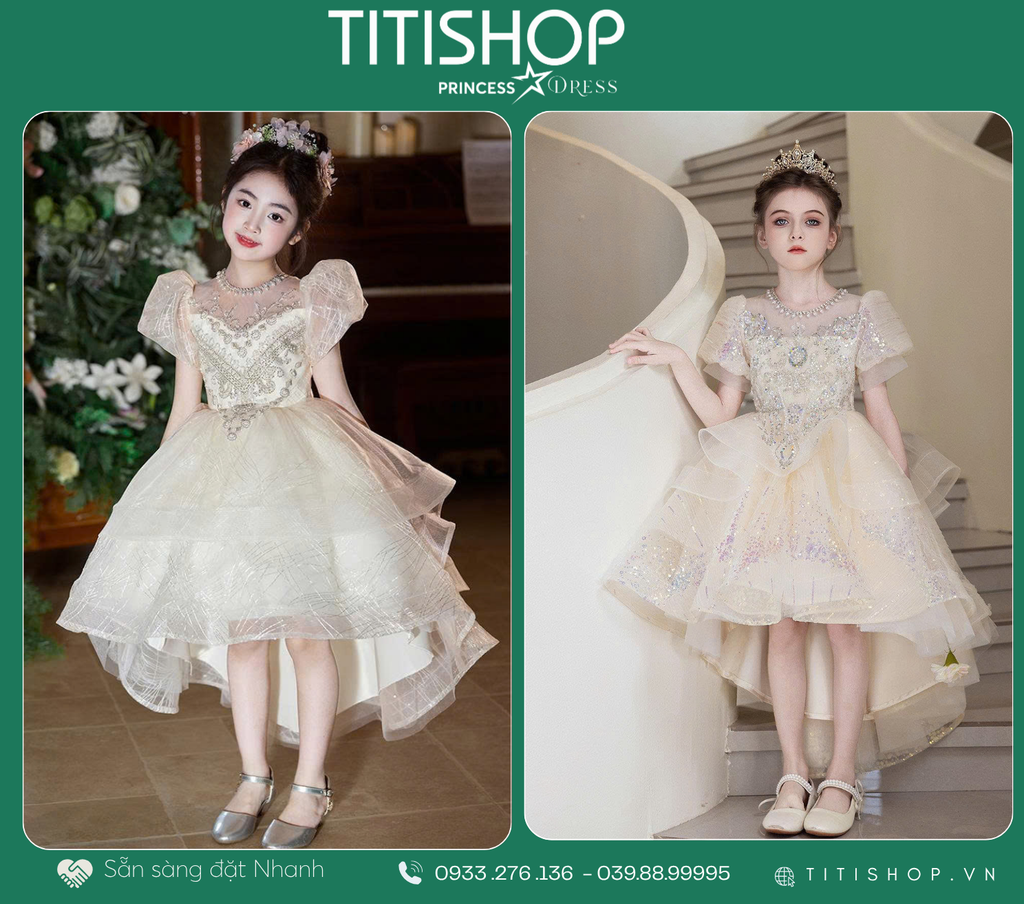 Đầm Công Chúa Đuôi Cá TITISHOP - 007