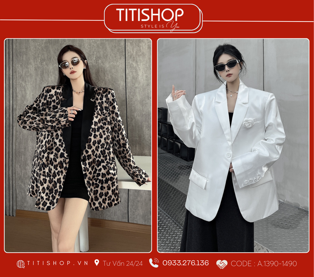 Áo Blazer Dáng Rộng TITISHOP  (S-XL)