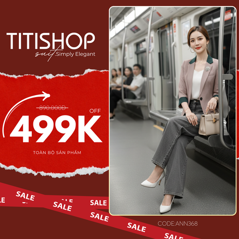 Áo Vest nữ Titishop ANN368