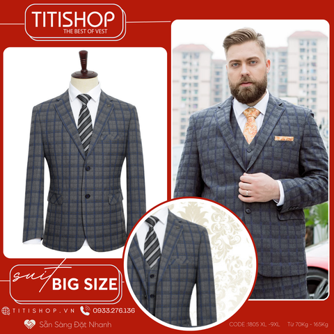 Suit Nam Big Size Titishop (L-12XL)
