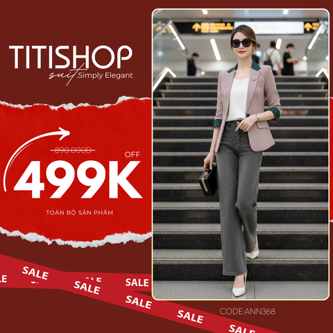 Áo Vest nữ Titishop ANN368