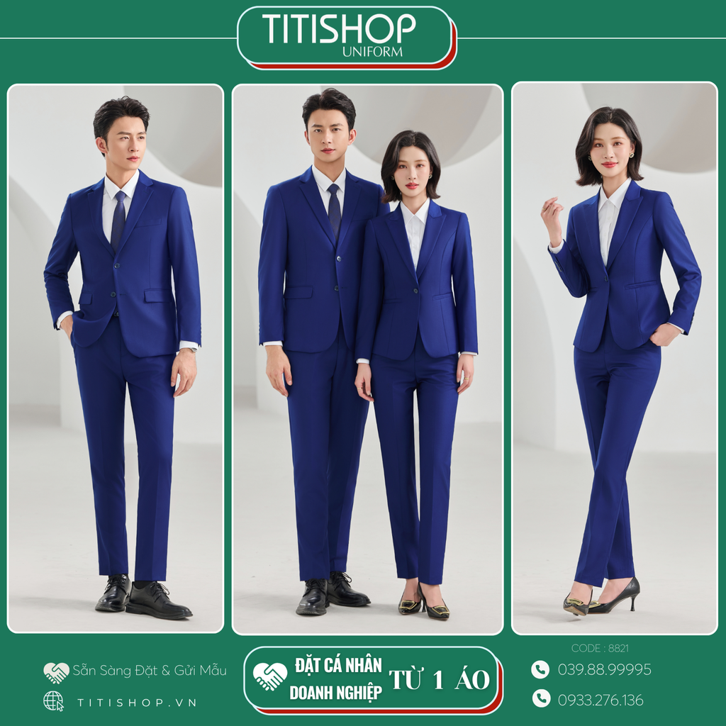 Đồng Phục Veston TITISHOP May Sẵn