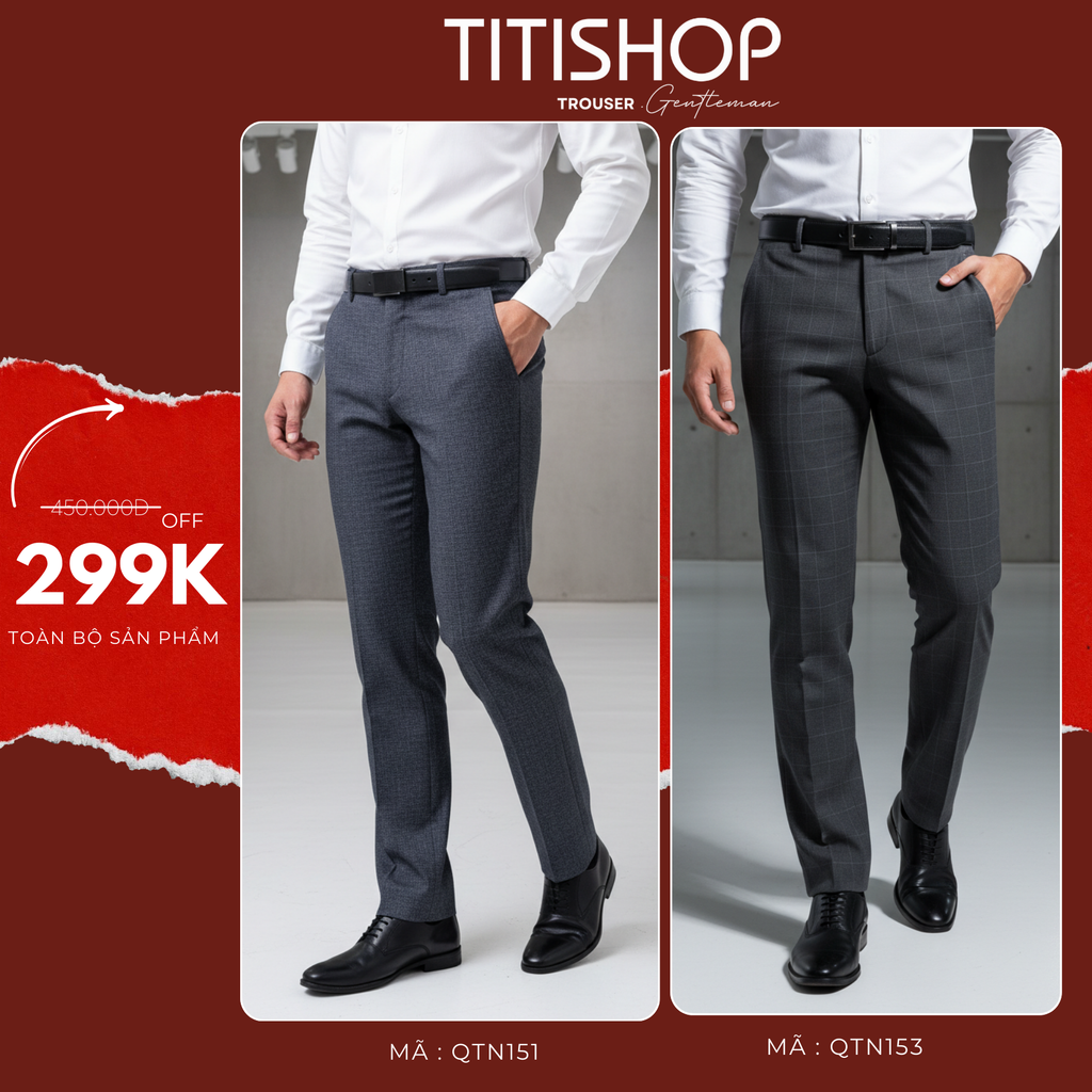 Quần tây Nam Titishop