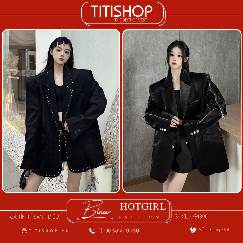 Áo Blazer Hotgirl   (S-XL)