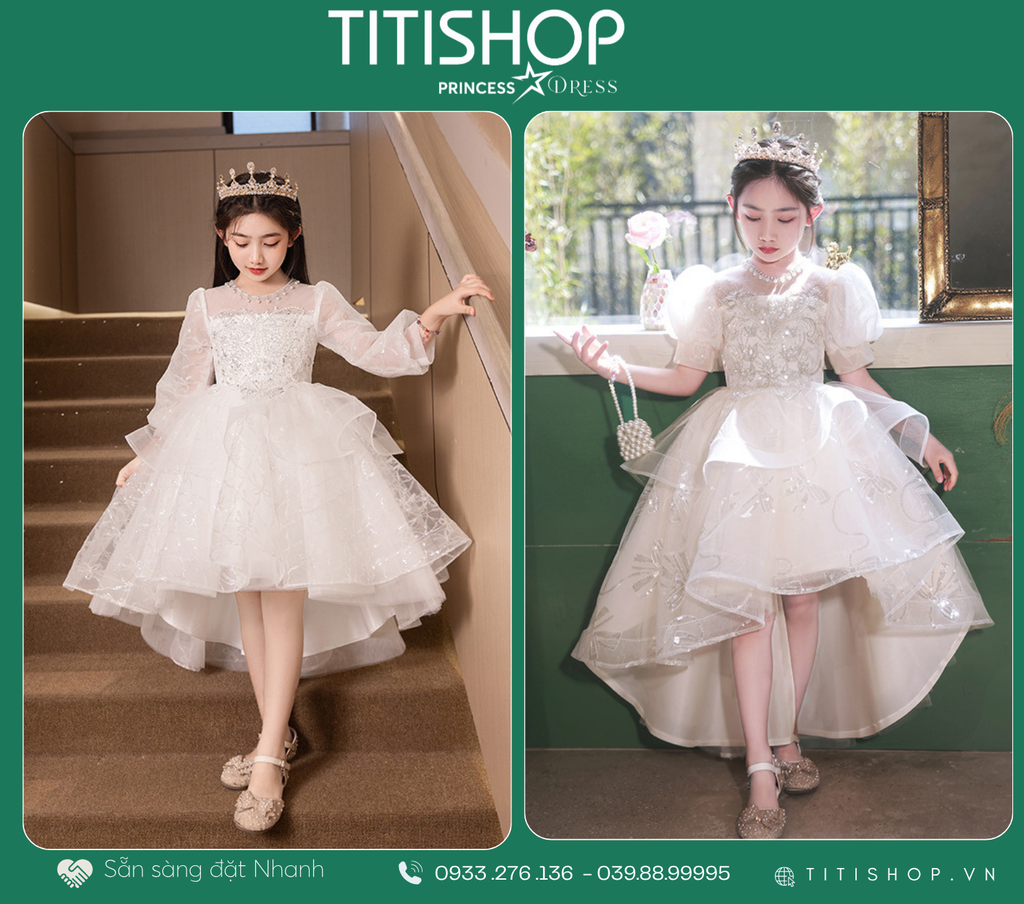 Đầm Công Chúa Đuôi Cá TITISHOP - 008