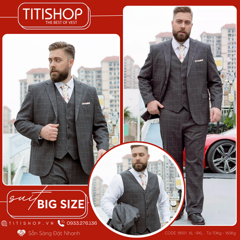 Suit Nam Big Size Titishop (L-12XL)