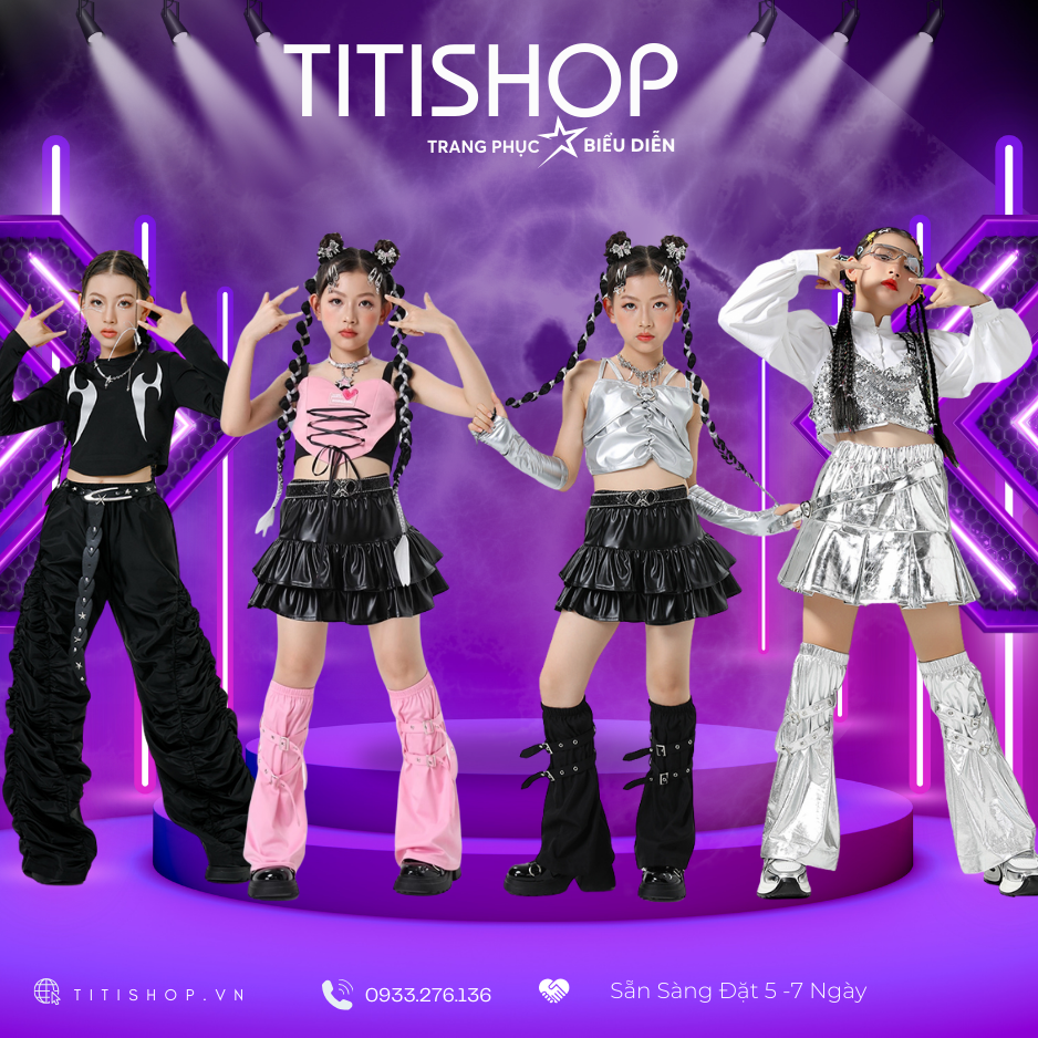 Sét Biểu Diễn Bé Gái Titishop ( Đặt 5-7 Ngày )