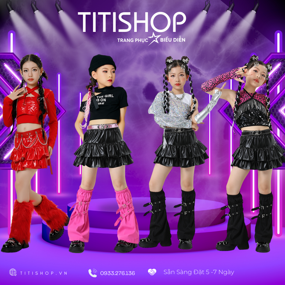 Sét Biểu Diễn Bé Gái Titishop ( Đặt 5-7 Ngày )