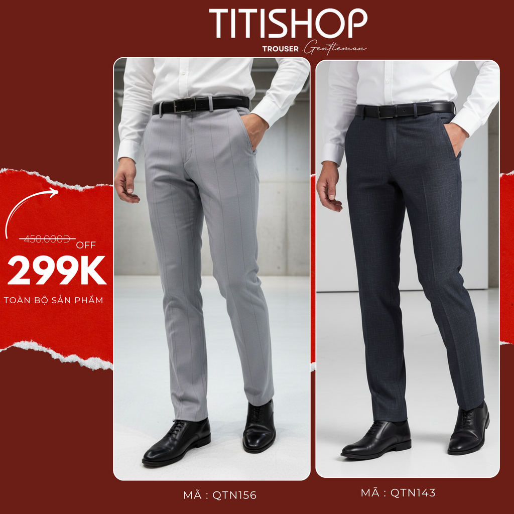 Quần tây Nam Titishop