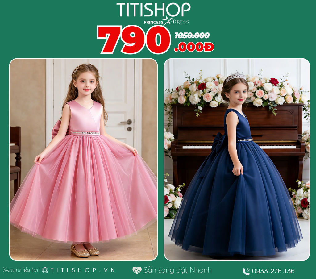 Đầm Công Chúa Titishop Tiết Kiệm