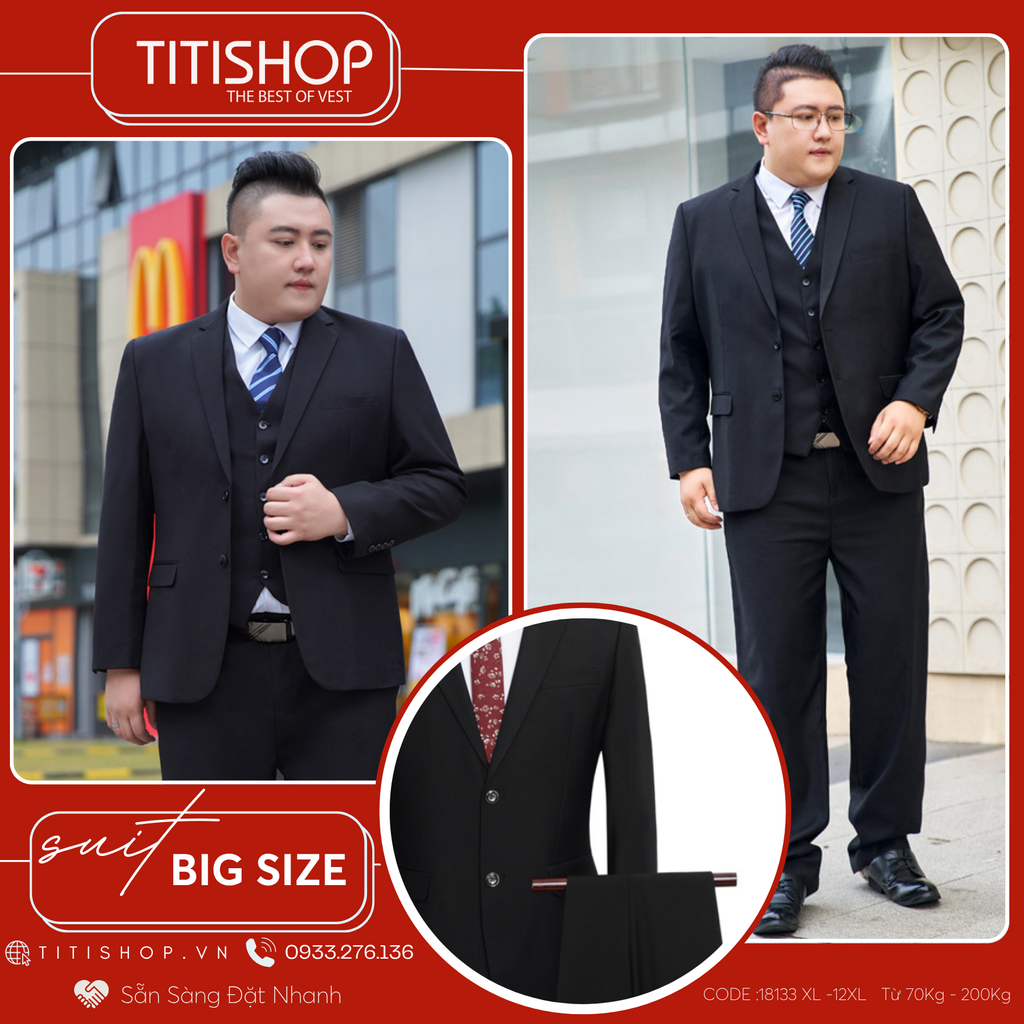 Suit Nam Big Size Titishop (L-12XL)