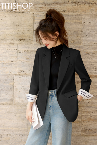 Áo Blazer Nữ Titishop (S-4XL )