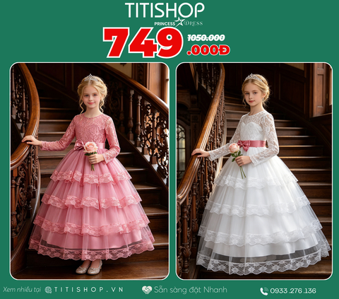 Đầm Công Chúa Titishop Tiết Kiệm