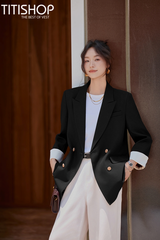 Áo Blazer Nữ Titishop (S-4XL )
