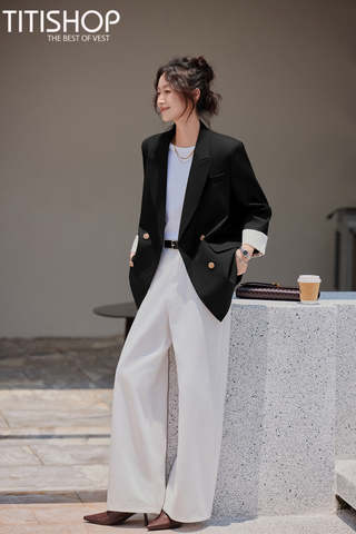 Áo Blazer Nữ Titishop (S-4XL )