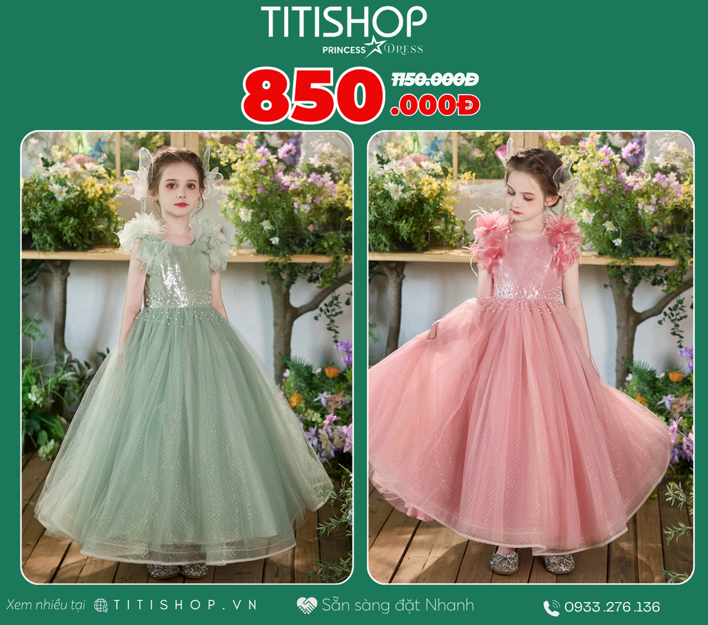 Đầm Công Chúa Titishop Tiết Kiệm
