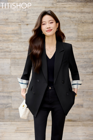 Áo Blazer Nữ Titishop (S-4XL )