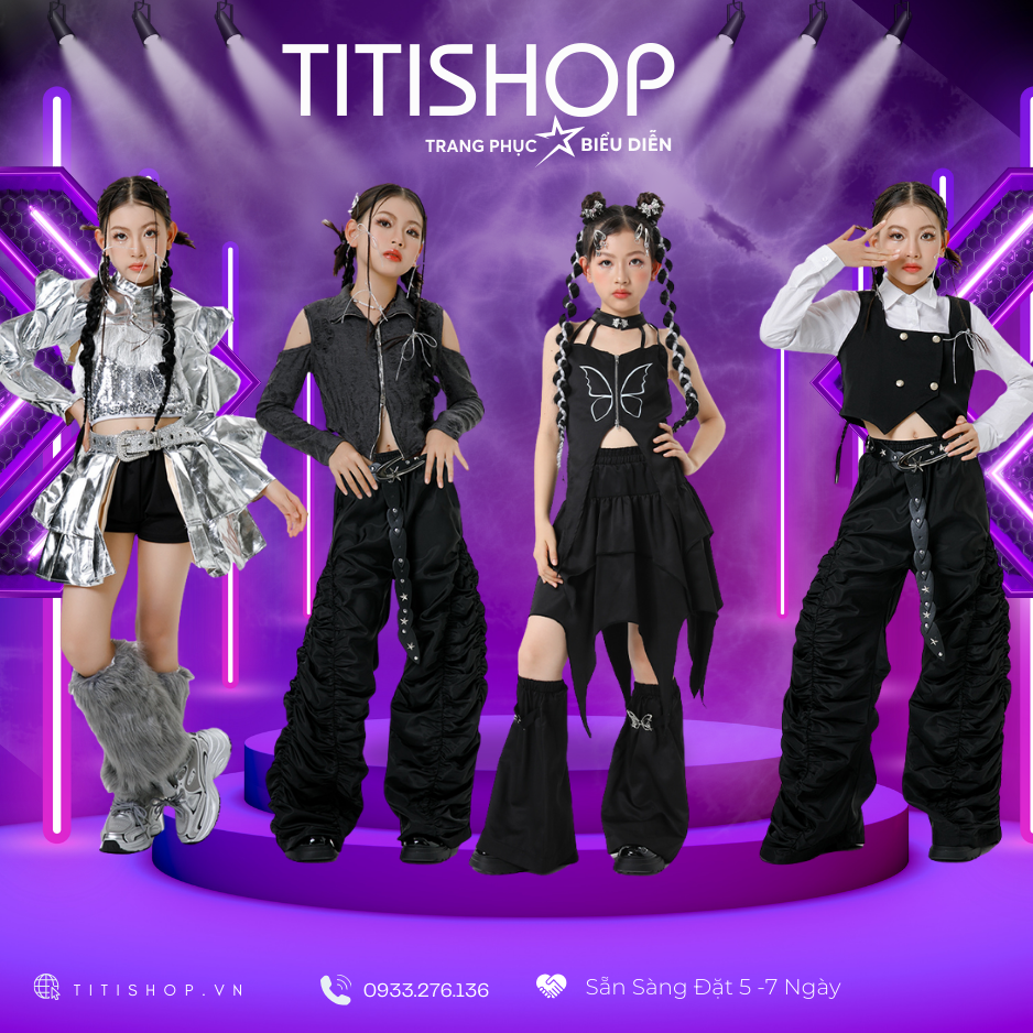 Sét Biểu Diễn Bé Gái Titishop ( Đặt 5-7 Ngày )