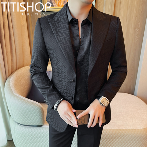 Áo Blazer Qúy Ông Titishop (M-4XL)