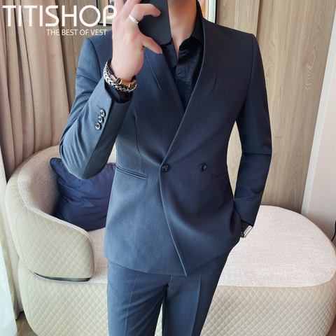 Áo Blazer Qúy Ông Titishop (M-4XL)