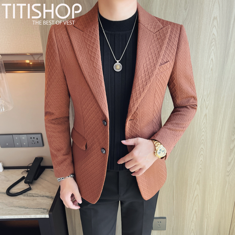 Áo Blazer Qúy Ông Titishop (M-4XL)