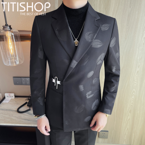 Áo Blazer Qúy Ông Titishop (M-4XL)