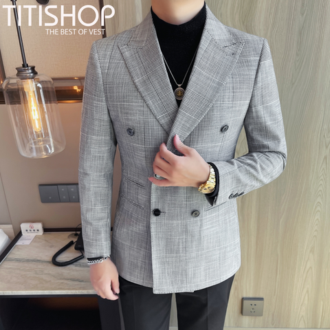 Áo Blazer Qúy Ông Titishop (M-4XL)