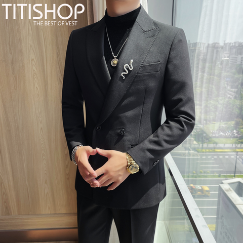 Áo Blazer Qúy Ông Titishop (M-4XL)