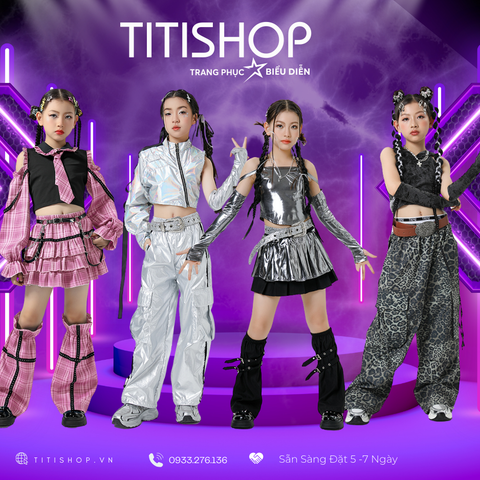 Sét Biểu Diễn Bé Gái Titishop ( Đặt 5-7 Ngày )