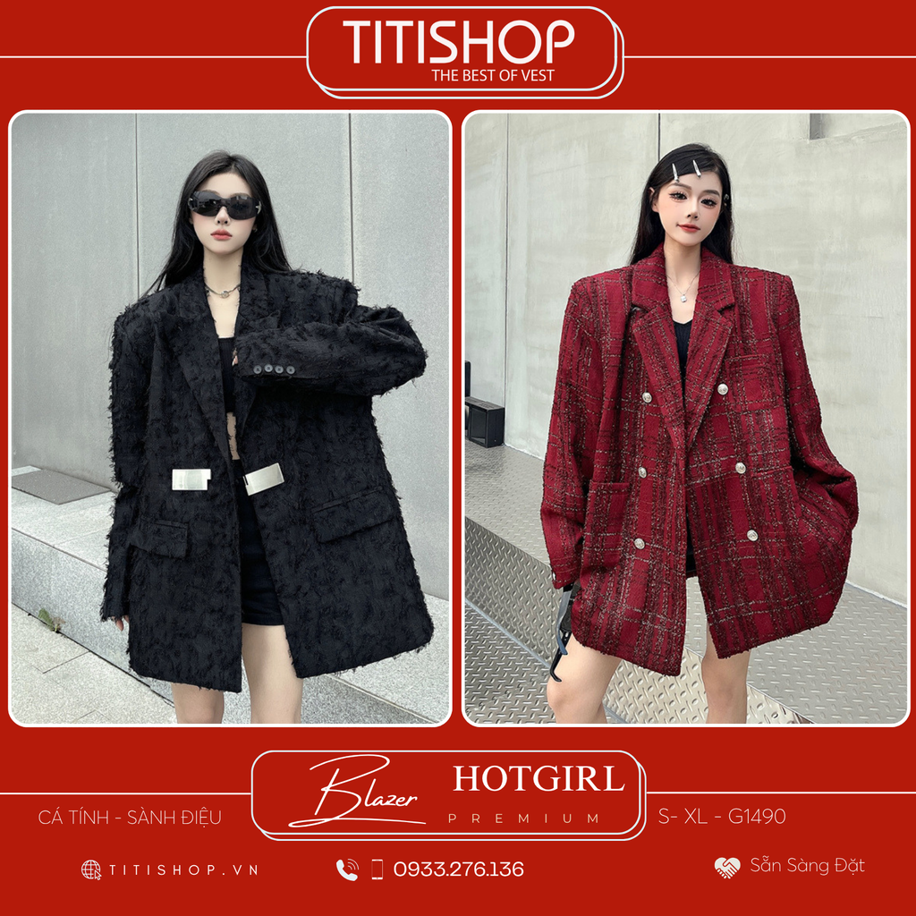 Áo Blazer Hotgirl   (S-XL)