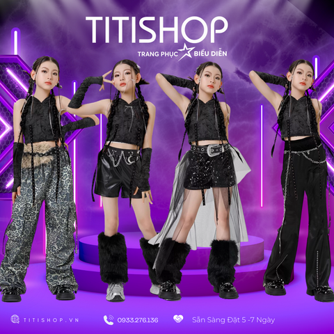 Sét Biểu Diễn Bé Gái Titishop ( Đặt 5-7 Ngày )