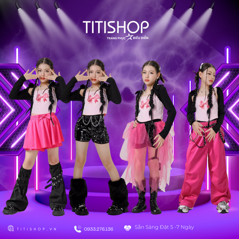Sét Biểu Diễn Bé Gái Titishop ( Đặt 5-7 Ngày )