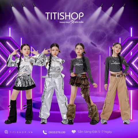 Sét Biểu Diễn Bé Gái Titishop ( Đặt 5-7 Ngày )