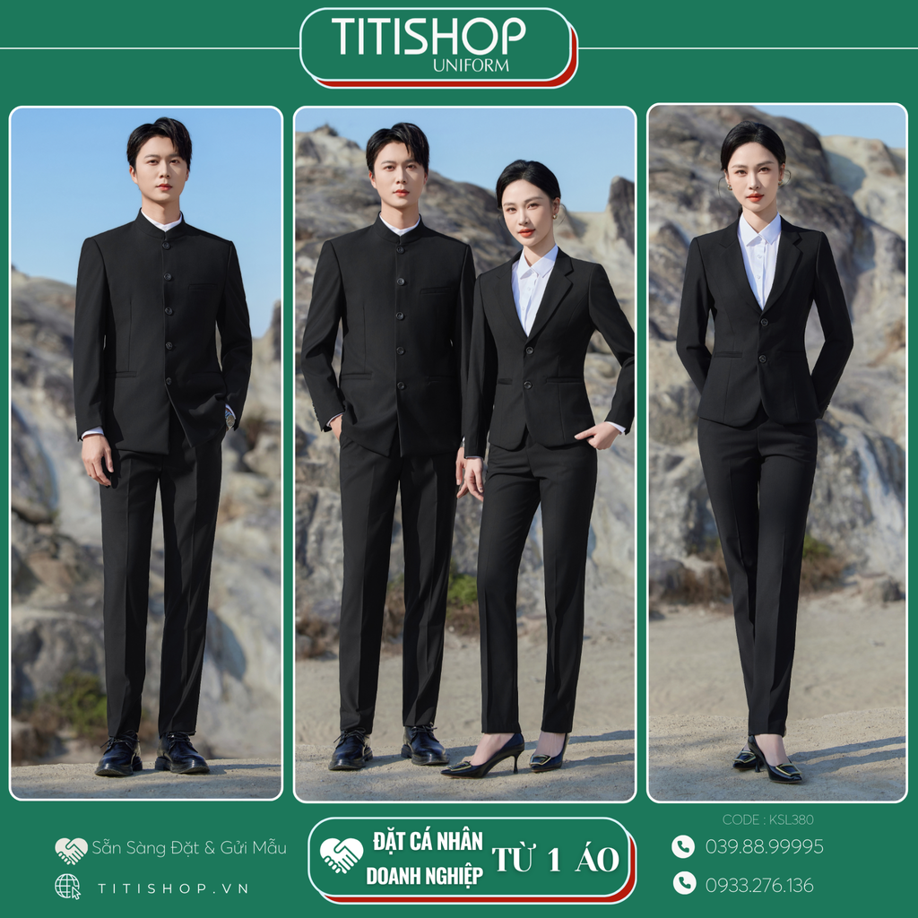 Đồng Phục Veston TITISHOP May Sẵn