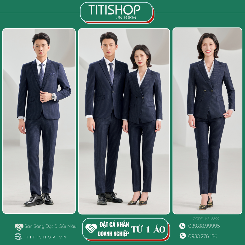 Đồng Phục Veston TITISHOP May Sẵn