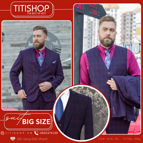 Suit Nam Big Size Titishop (L-12XL)