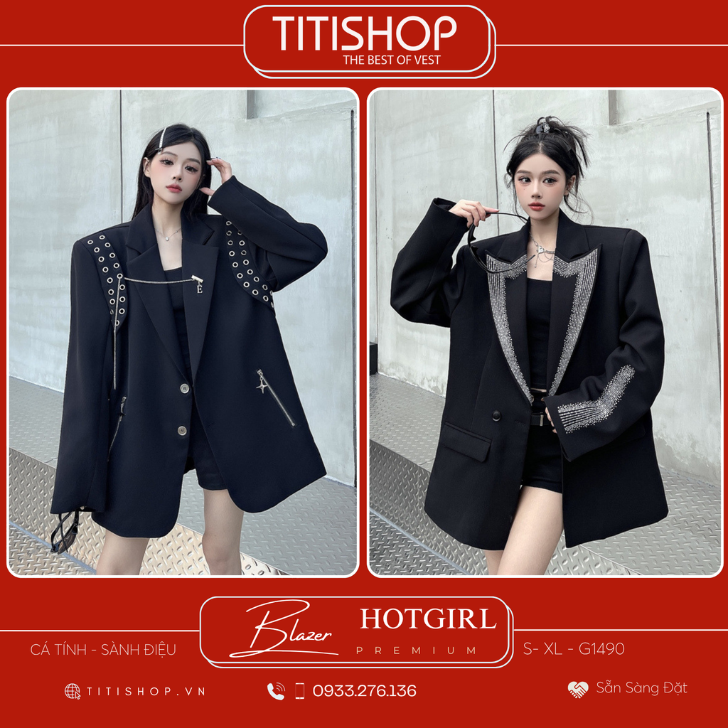Áo Blazer Hotgirl   (S-XL)