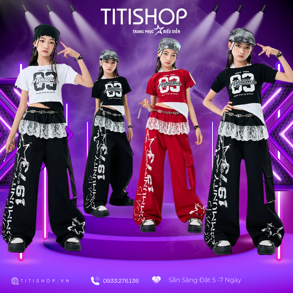 Sét Biểu Diễn Bé Gái Titishop ( Đặt 5-7 Ngày )