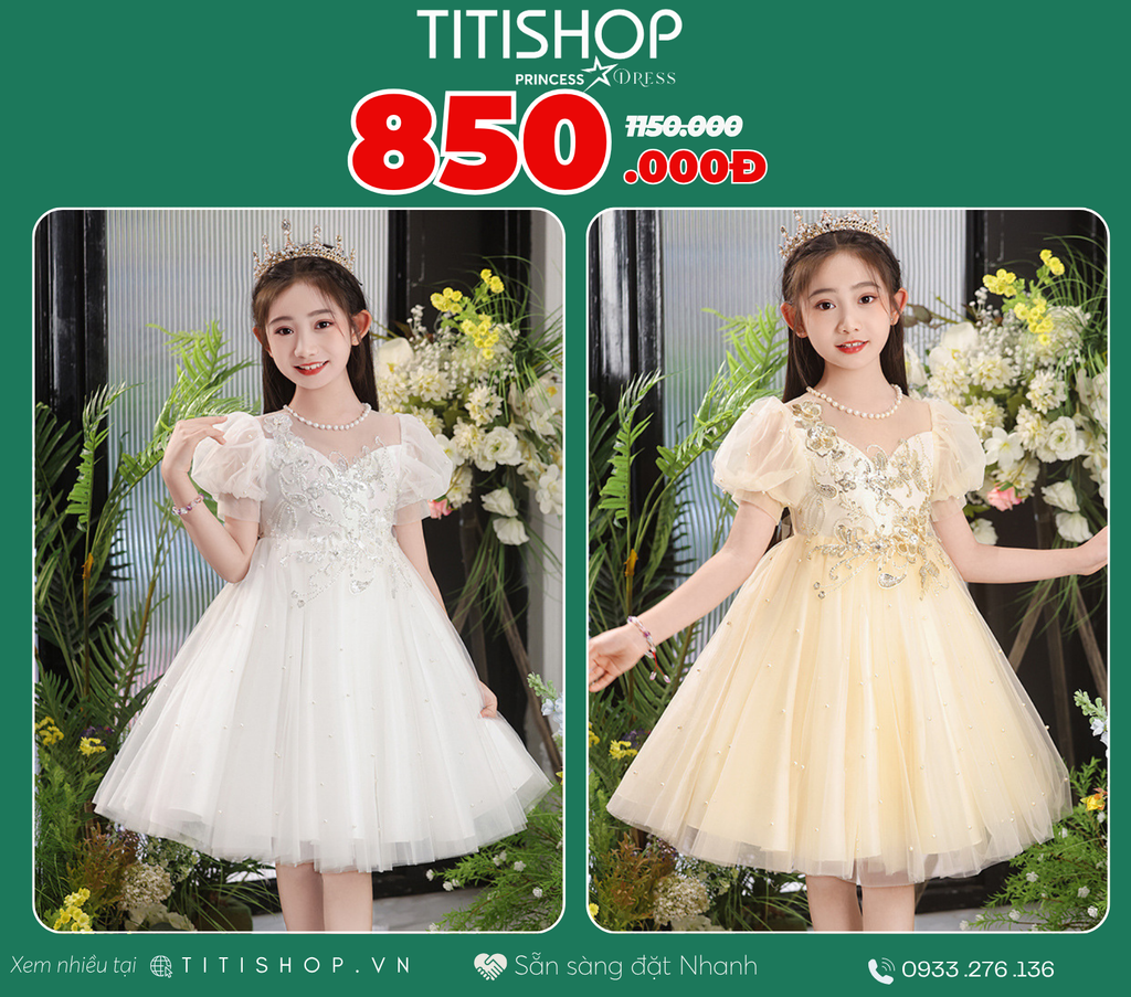 Đầm Công Chúa Titishop Tiết Kiệm