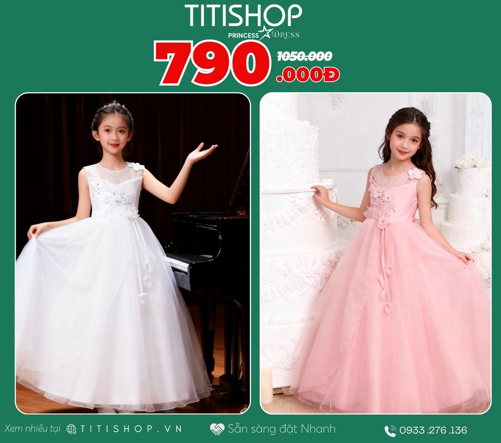 Đầm Công Chúa Titishop Tiết Kiệm