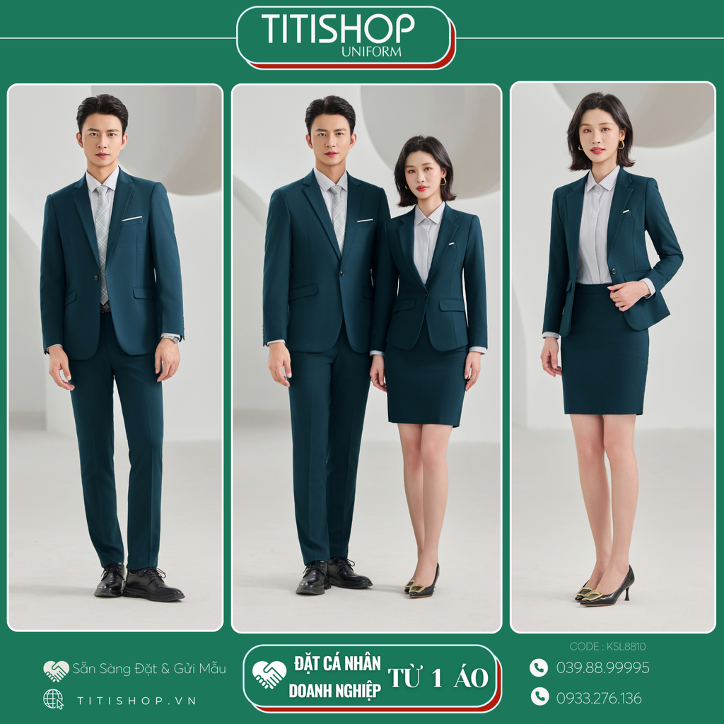 Đồng Phục Veston TITISHOP May Sẵn