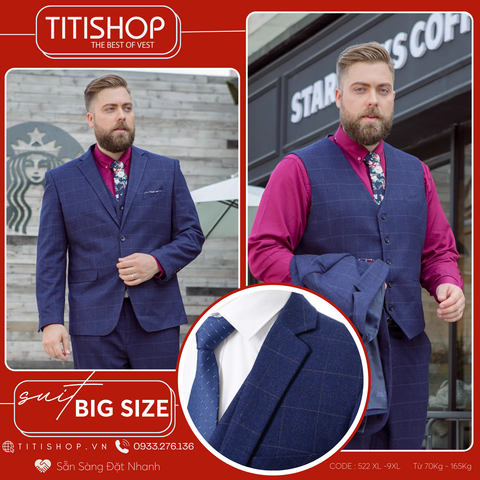Suit Nam Big Size Titishop (L-12XL)