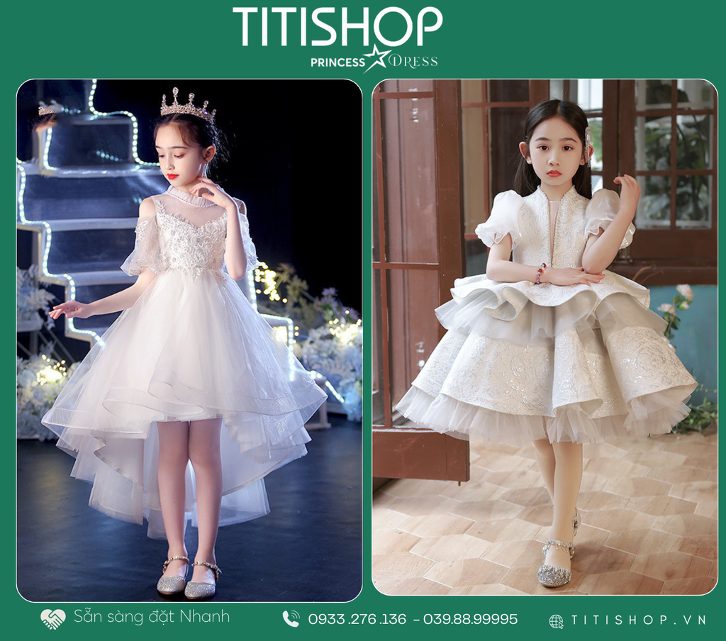 Đầm Công Chúa Đuôi Cá TITISHOP - 017