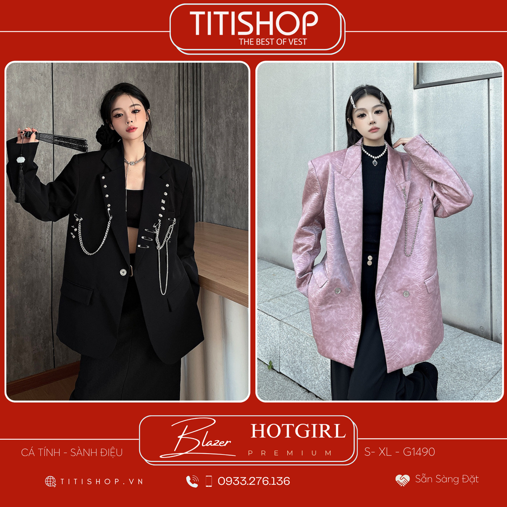 Áo Blazer Hotgirl   (S-XL)