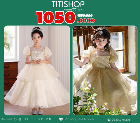 Đầm Công Chúa Titishop Tiết Kiệm